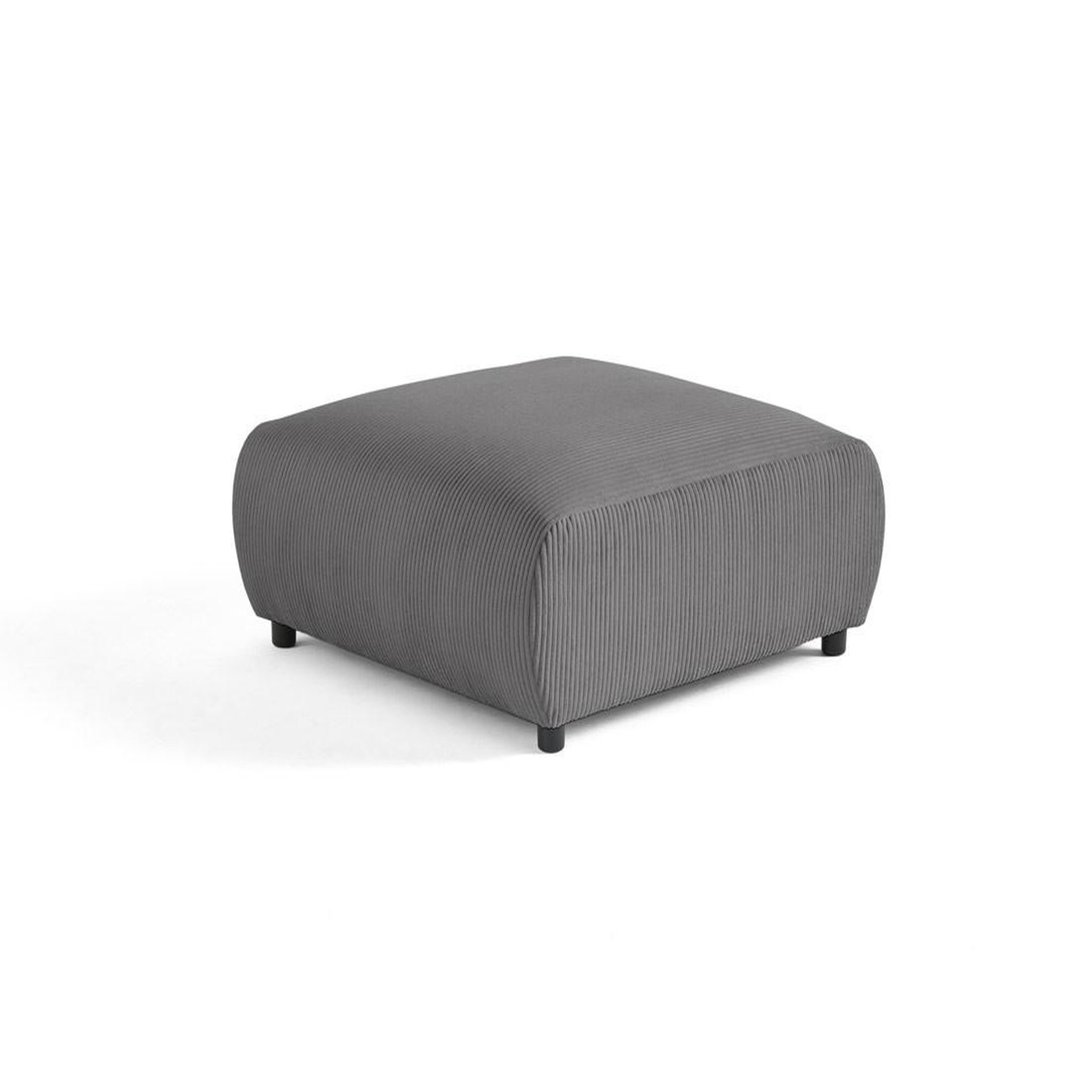Voir la diapositive 2 : LISA DESIGN Garance - pouf modulable - en velours côtelé