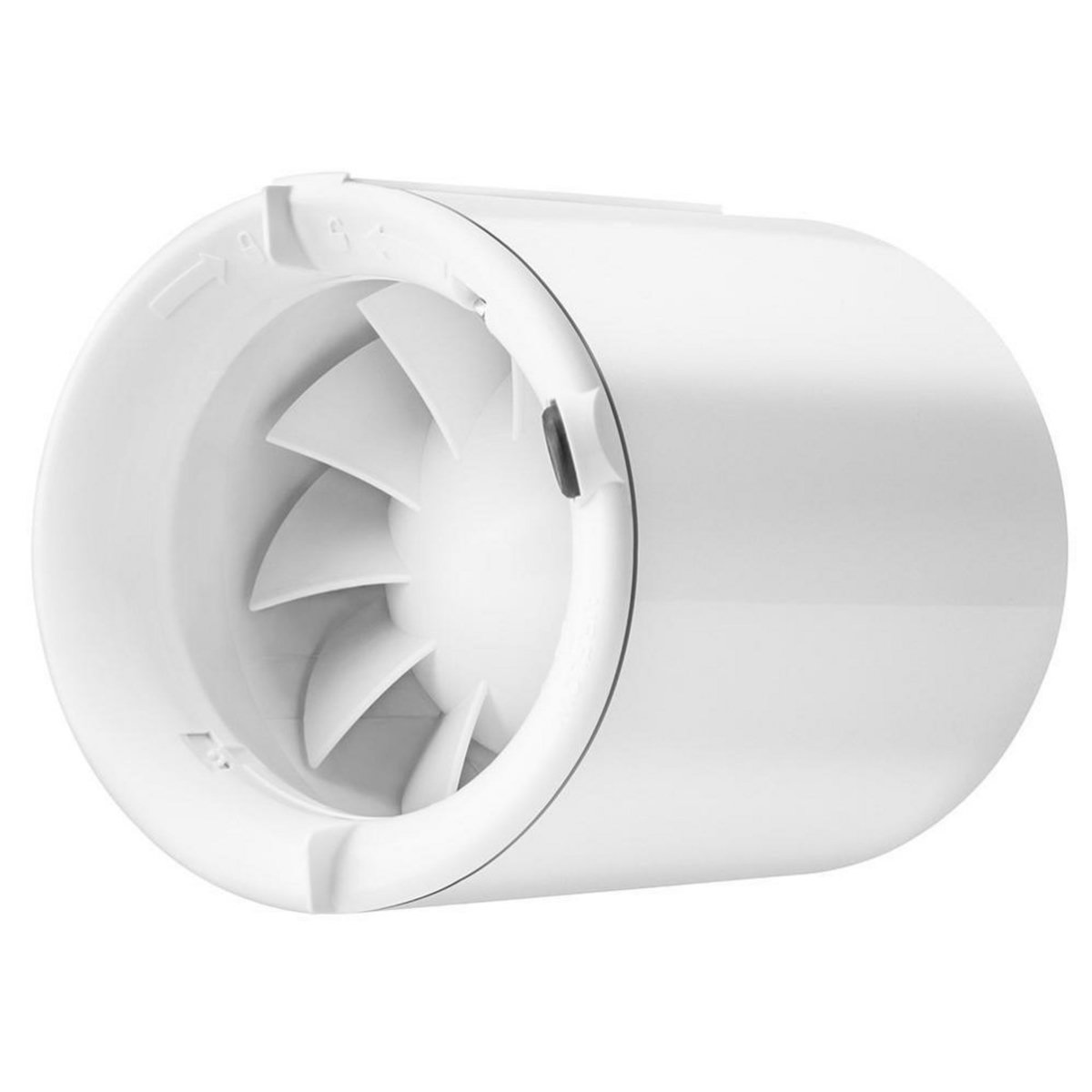 SP Aérateur extracteur intercalé à interrupteur S&P SILENTUB 200 120 mm