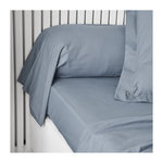 Today Taie de traversin TODAY Essential - 45 x 185 cm - 100% Coton uni - Denim