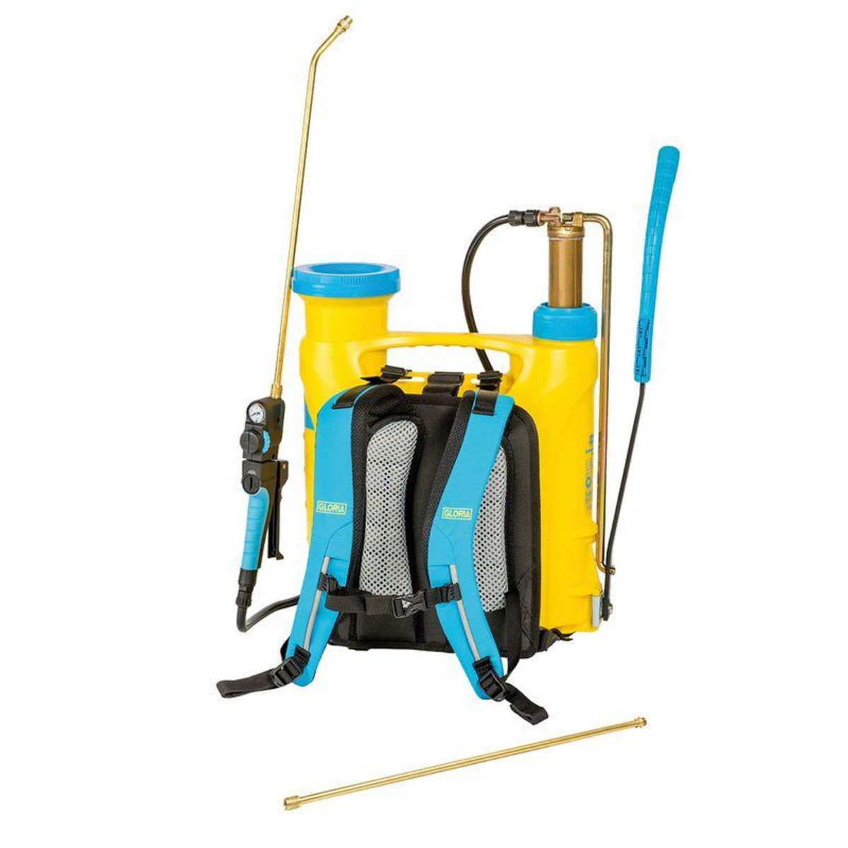 CENTRALE BRICO Pulvérisateur dorsal PRO 1300 - 13 L avec bretelles pro + lance d'extension 0,5m