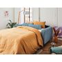 Voir la diapositive 4 : LISA DESIGN Owen - canapé 3 places convertible express couchage quotidien 140 cm matelas 12 cm en velours côtelé