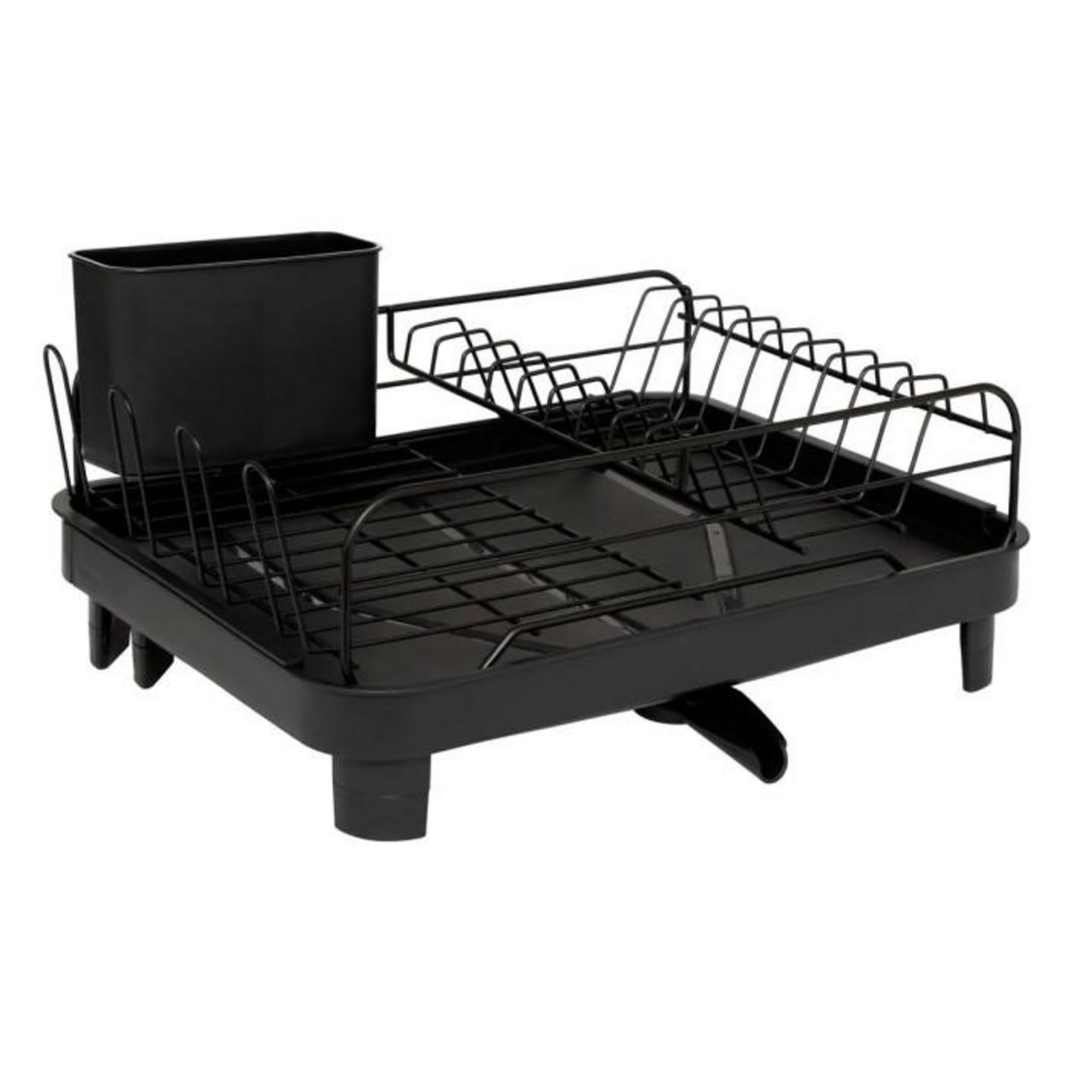 FIVE Égouttoir à Vaisselle Extensible  Black Edition  55cm Noir