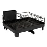 FIVE Égouttoir à Vaisselle Extensible  Black Edition  55cm Noir