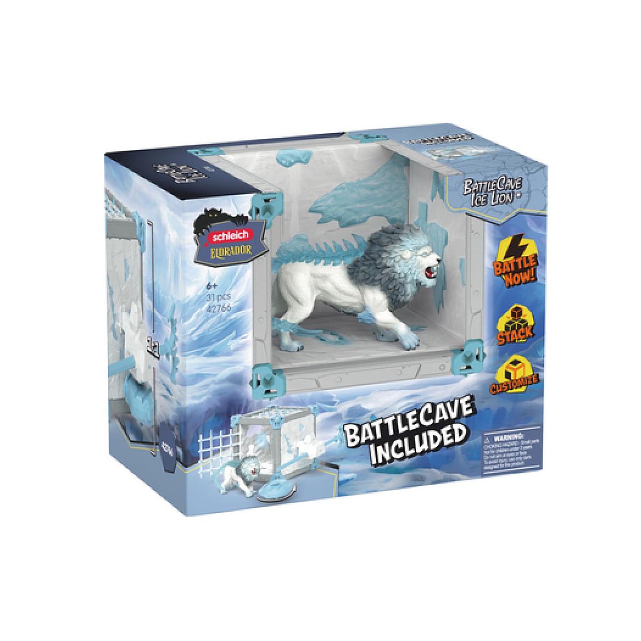 Voir la diapositive 3 : Schleich BattleCave Lion de Glace ELDRADOR CREATURES -