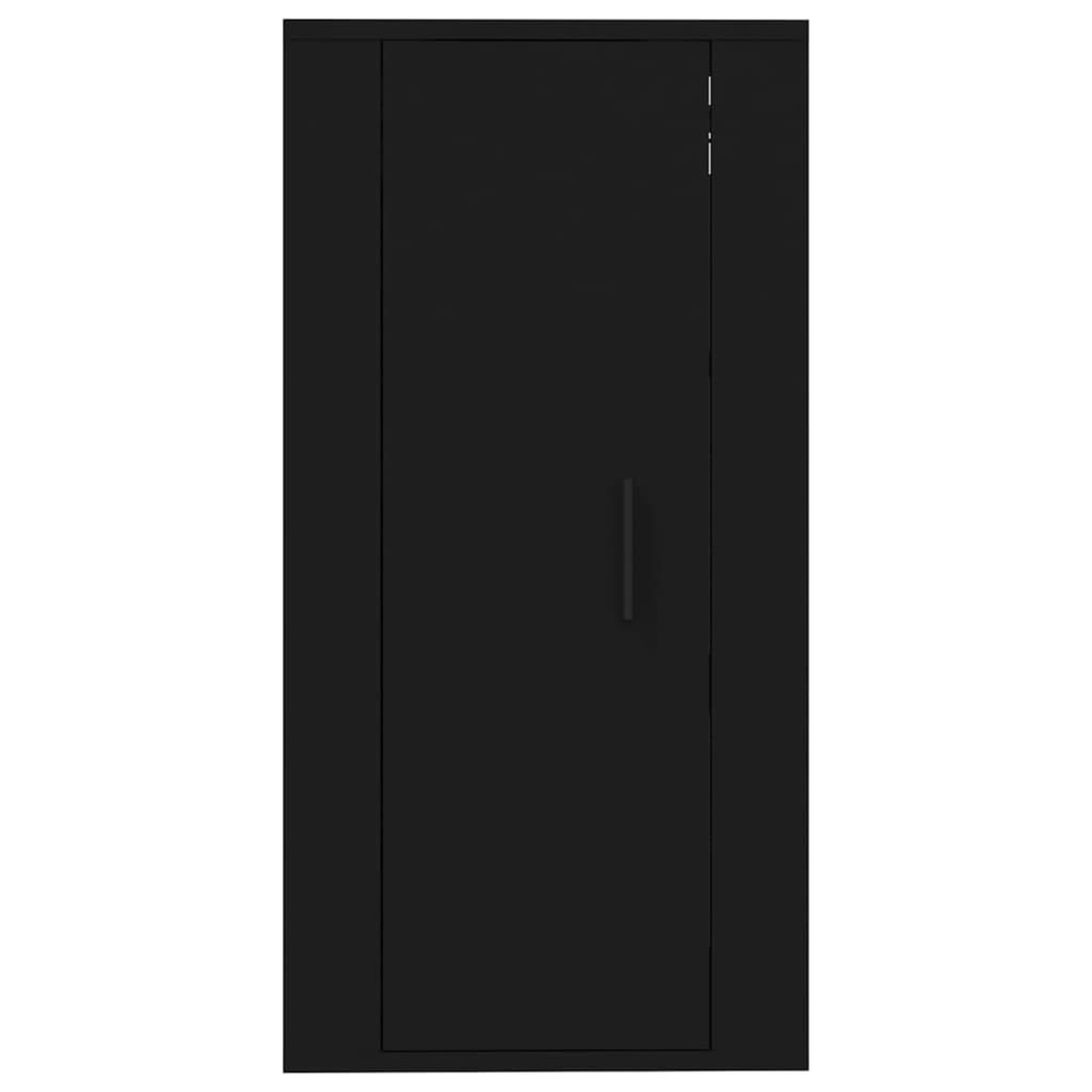 Voir la diapositive 5 : VIDAXL Meuble TV mural Noir 40x34,5x80 cm