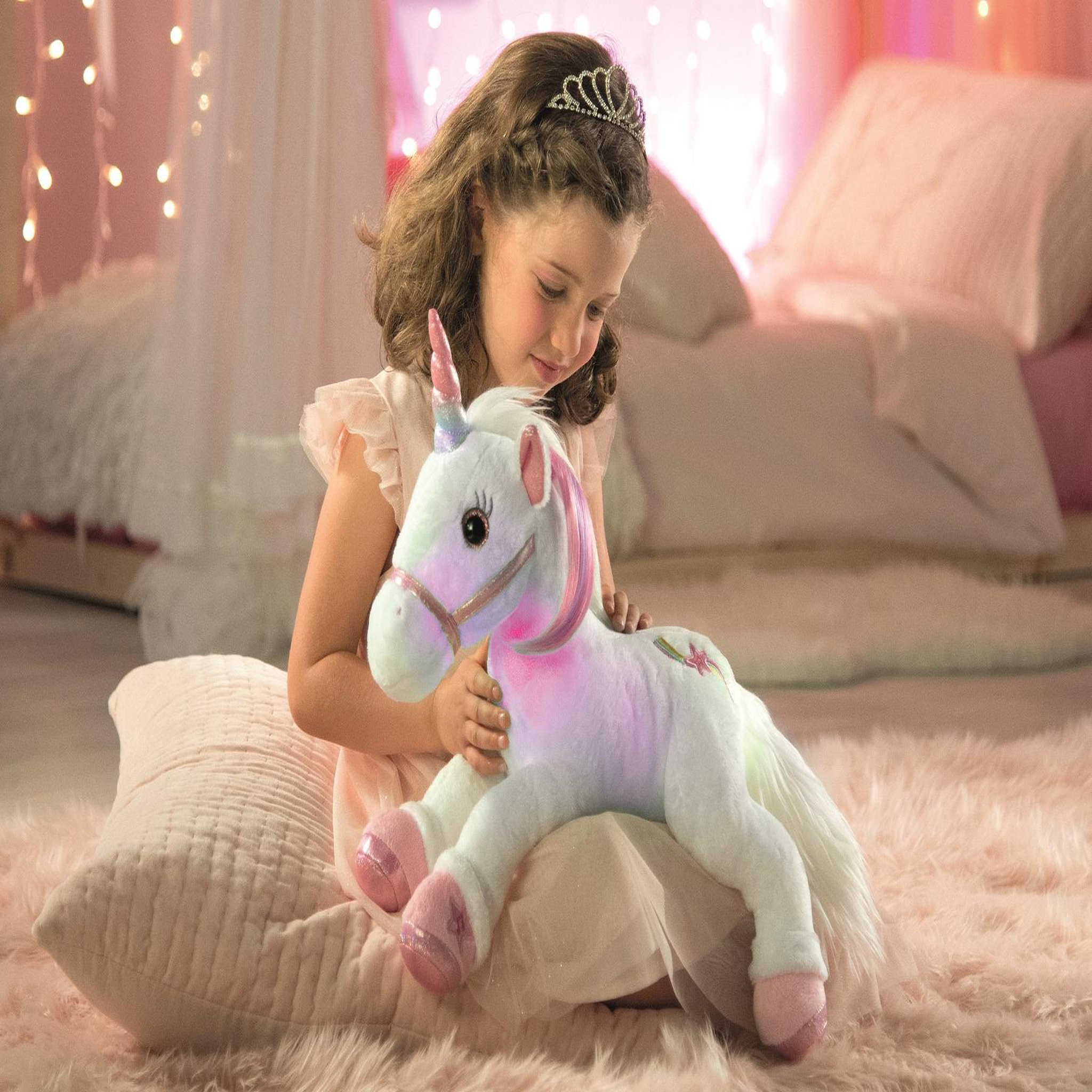 Voir la diapositive 3 : GIPSY Peluche musicale licorne Lica Bella 35 cm