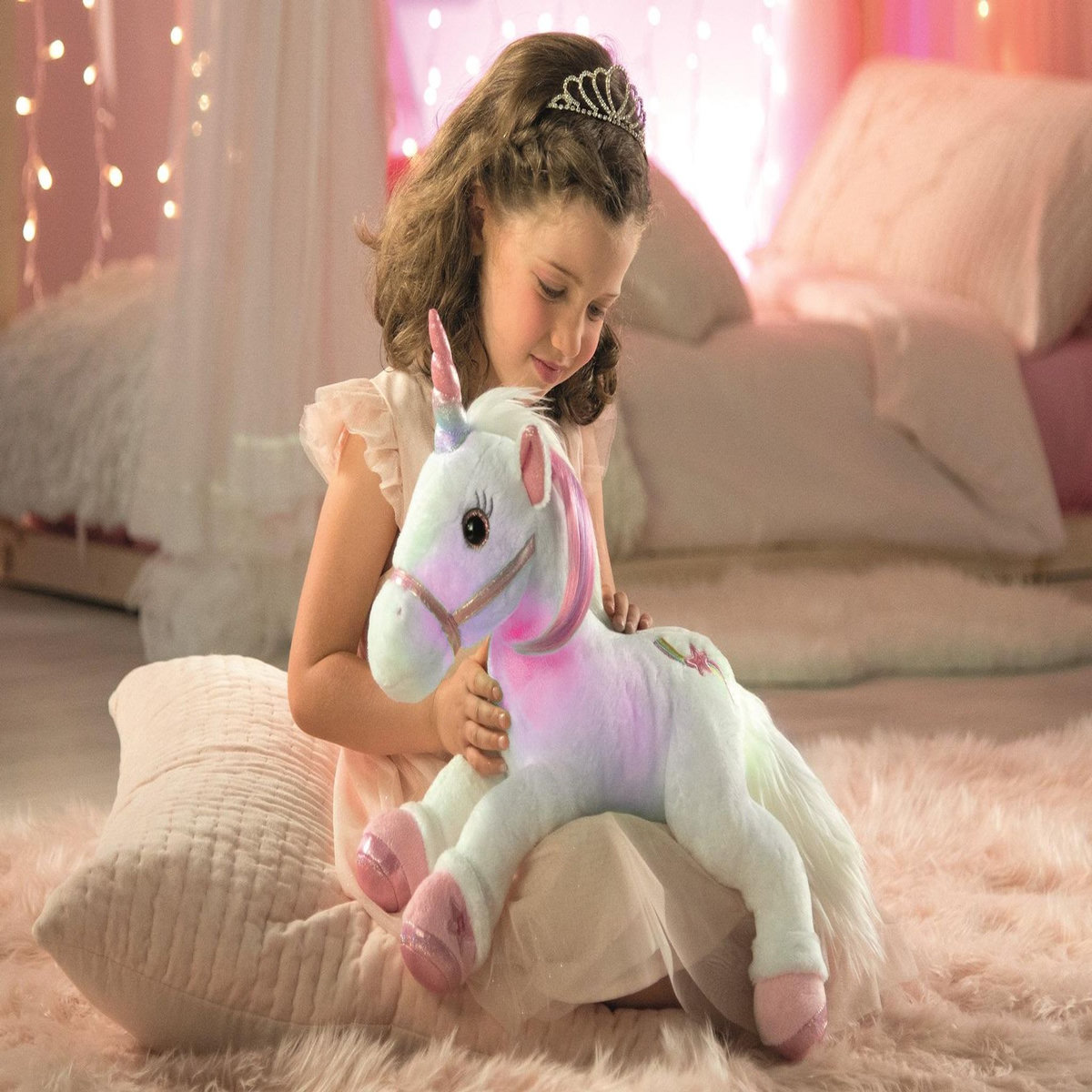 GIPSY Peluche musicale licorne Lica Bella 35 cm