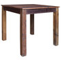 Voir la diapositive 4 : VIDAXL Table a manger bois de recuperation melange 82x80x76 cm