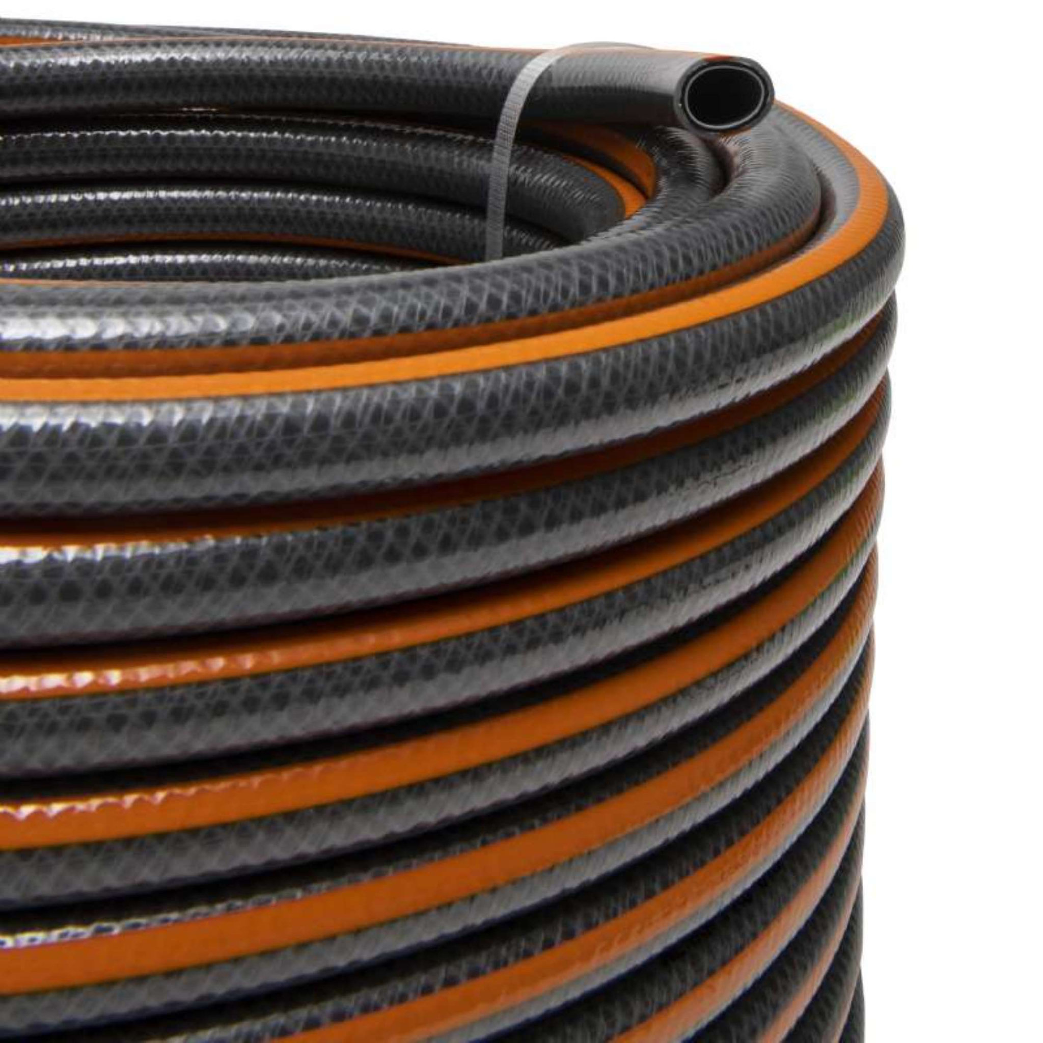 Voir la diapositive 2 :  Tuyau d'arrosage 15 mm anti-vrille renforcé 200 g/m Werkapro 40 m