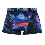 FREEGUN Boxer Marine/ à Imprimés Homme Freegun CYB. Coloris disponibles : Bleu