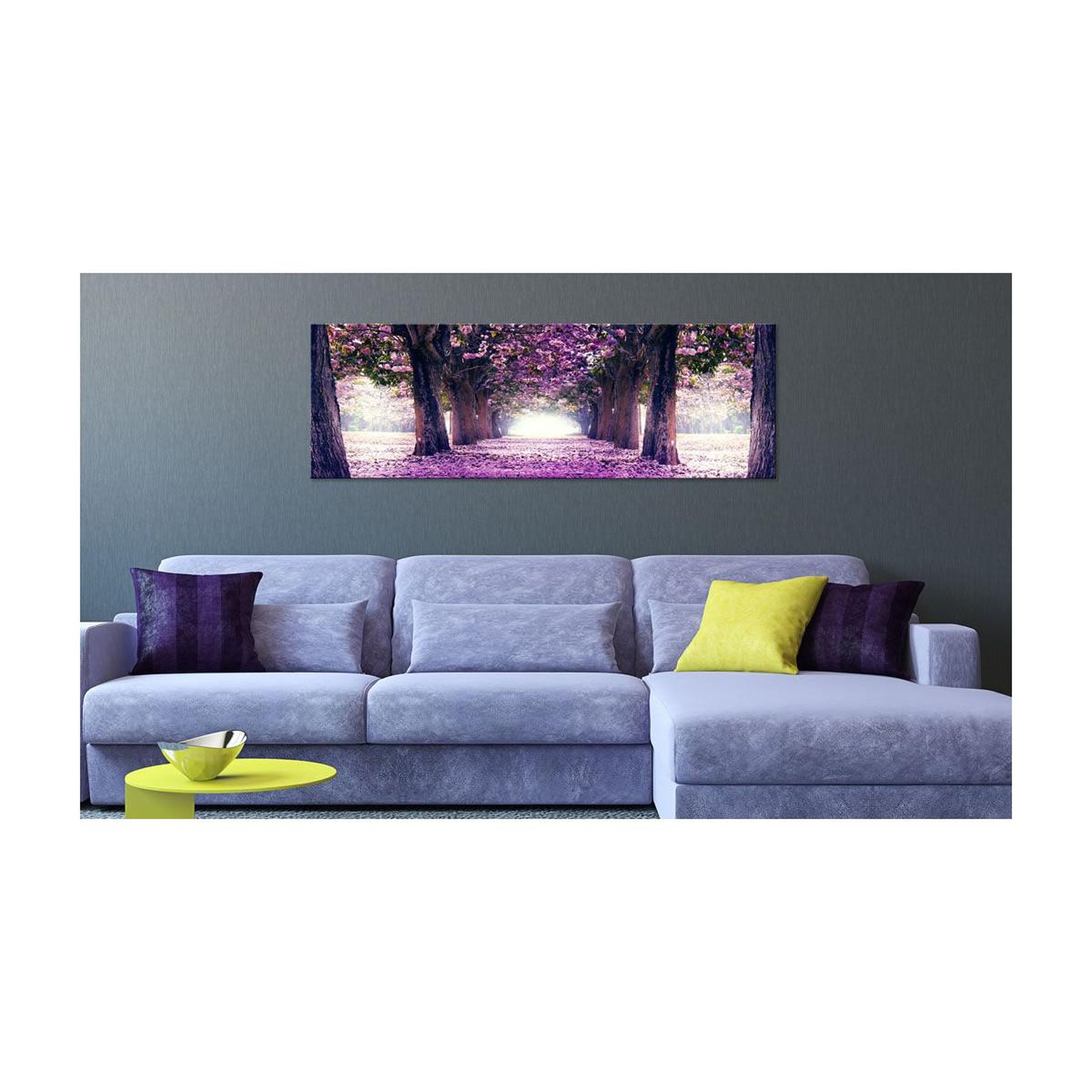 Voir la diapositive 2 : Paris Prix Tableau Imprimé  Automne Calme en Violet