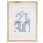 ATMOSPHERA Cadre Photo en Verre  Manu  21x30cm Or