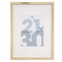 Voir la diapositive 1 : ATMOSPHERA Cadre Photo en Verre  Manu  21x30cm Or