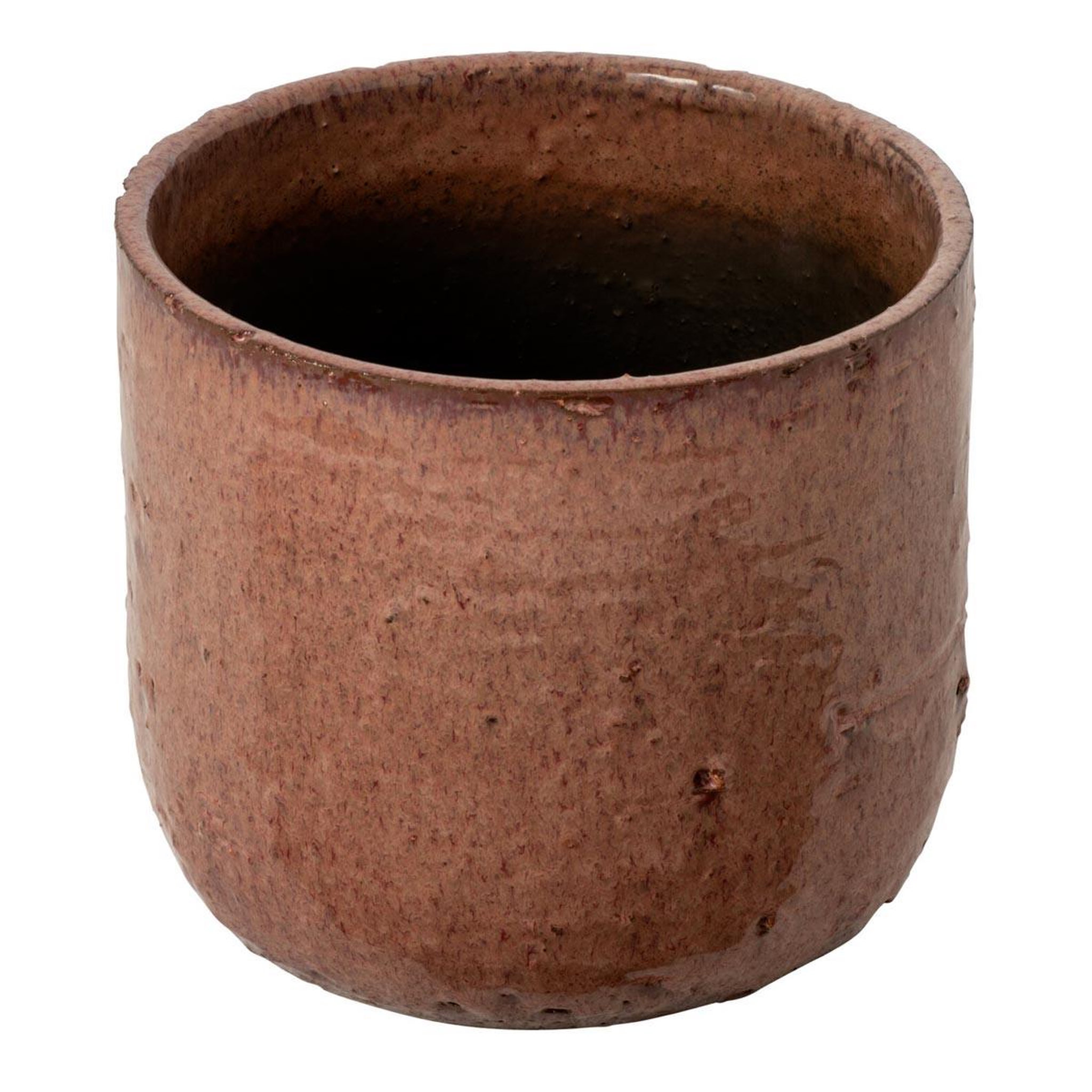 J-LINE Cache-pot en céramique  rosalia  20cm rose