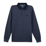 TBS Polo Manches Longues  Homme TBS PEKANPOL. Coloris disponibles : Bleu