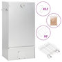 Voir la diapositive 1 : VIDAXL Fumoir a four a BBQ generateur de fumee froide acier galvanise