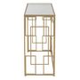 Voir la diapositive 3 : Paris Prix Console Design en Métal  Ridao  120cm Or