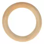 Artemio 3 anneaux en bois 7 cm
