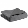 Voir la diapositive 1 : ID MARKET Couverture lestée 150x200 CM CELESTE bicolore gris clair et gris 7 kg