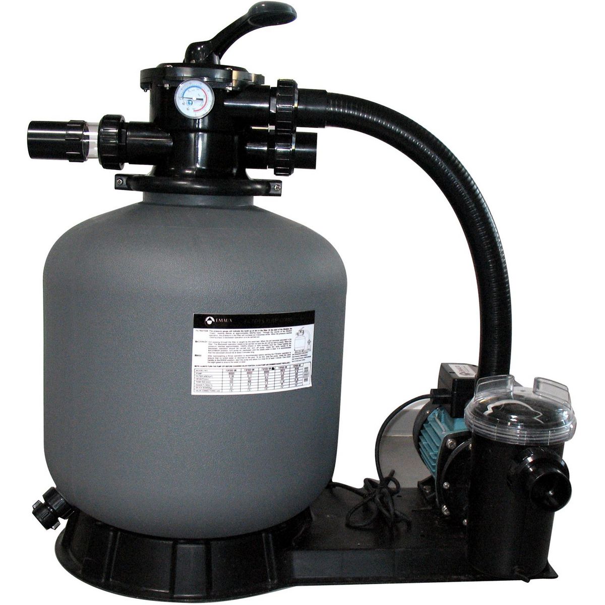 WATERCLIP Piscine bois  hexagonale 574x414x111 LUCON