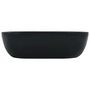 Voir la diapositive 3 : VIDAXL Lavabo 45,5x32x13 cm Ceramique Noir