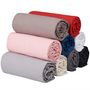 Voir la diapositive 2 : Drap housse en coton 57fils super grand bonnet 40cm spécial matelas très épais
