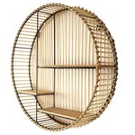 The Home Deco Factory Etagère murale ronde java D53