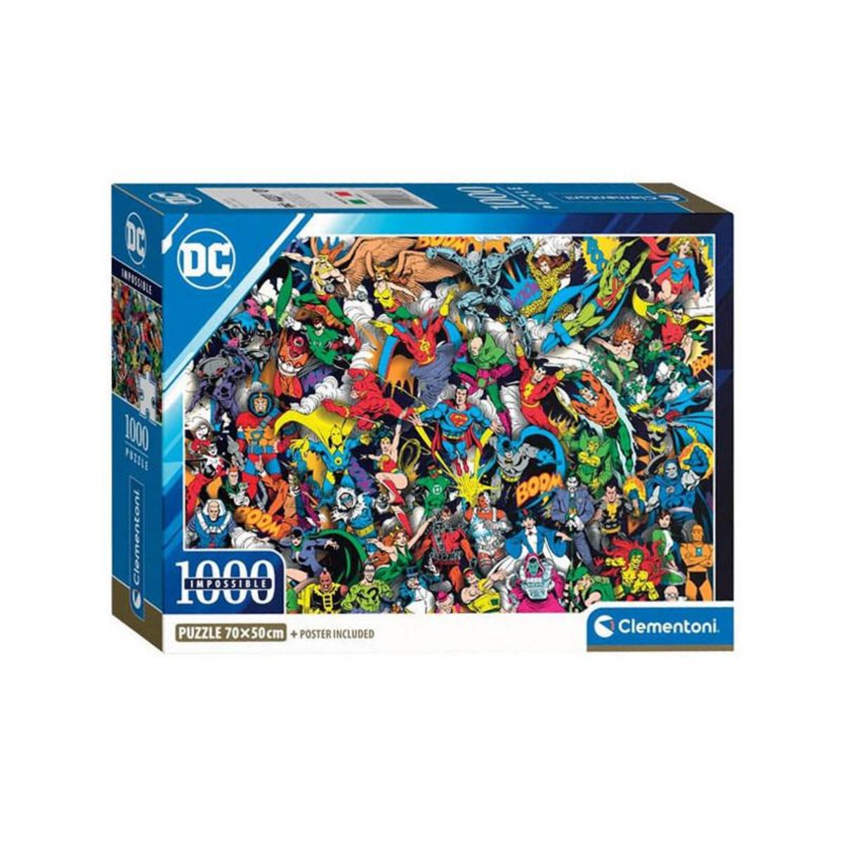 CLEMENTONI Clementoni Jigsaw Puzzle DC Comics Justice League, 1000pcs. 39863