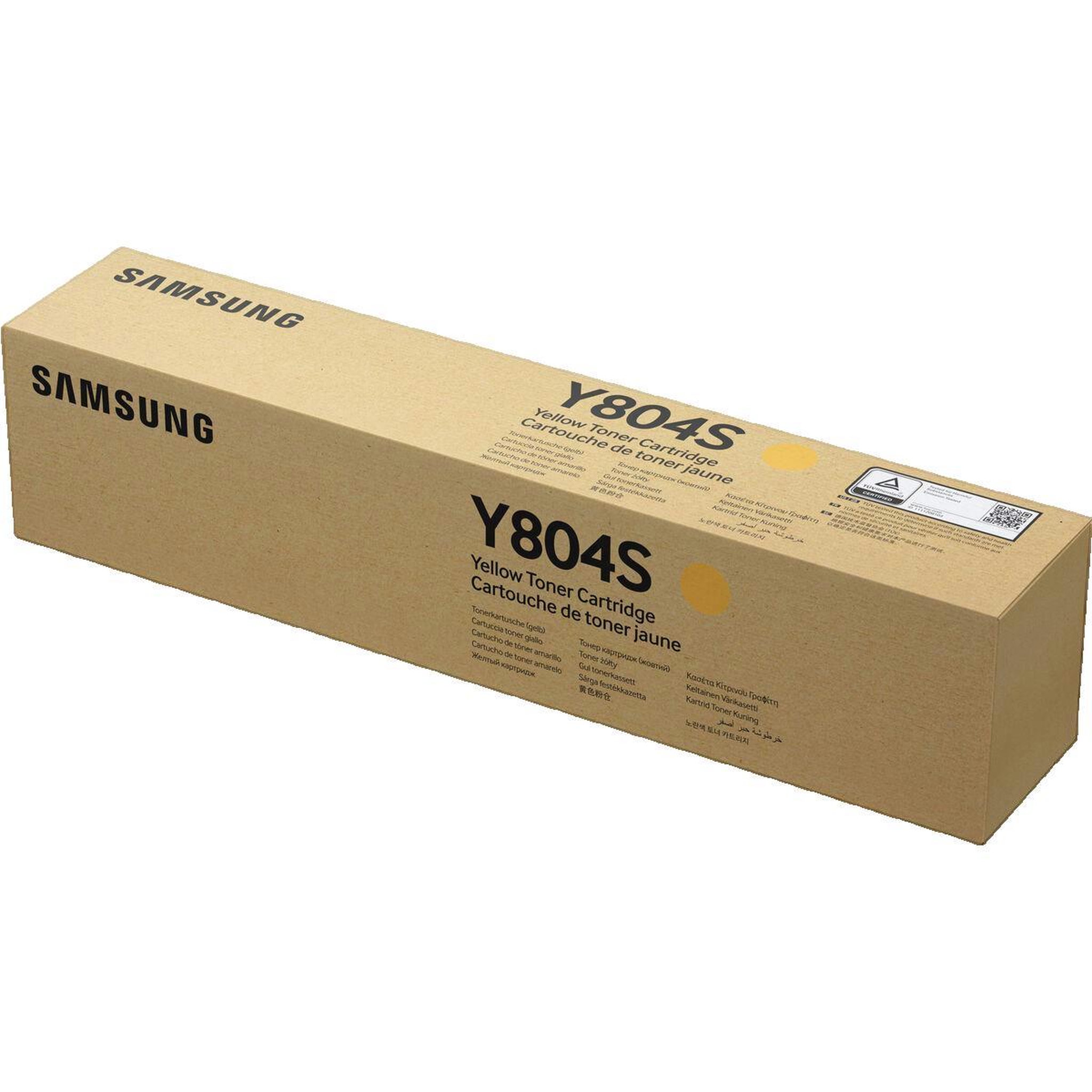 Voir la diapositive 3 : HP Cartouche de toner Samsung CLT-Y804S jaune