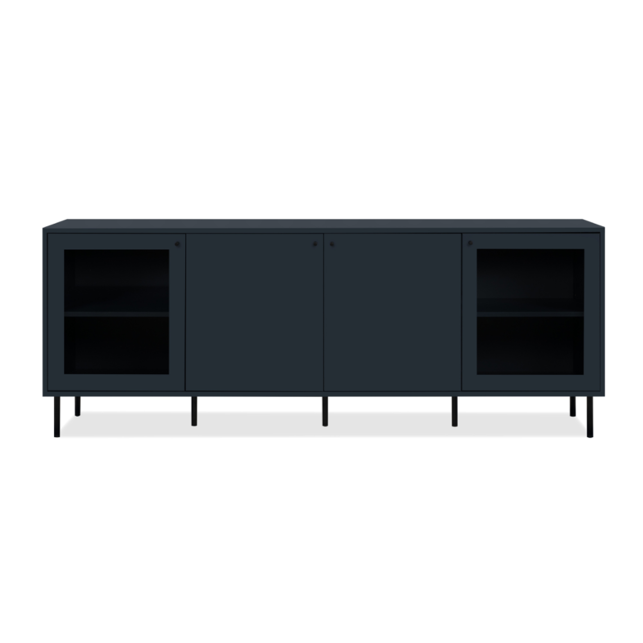 Voir la diapositive 1 : CONCEPT USINE Buffet bas avec rangements 180 cm LANZAROTE