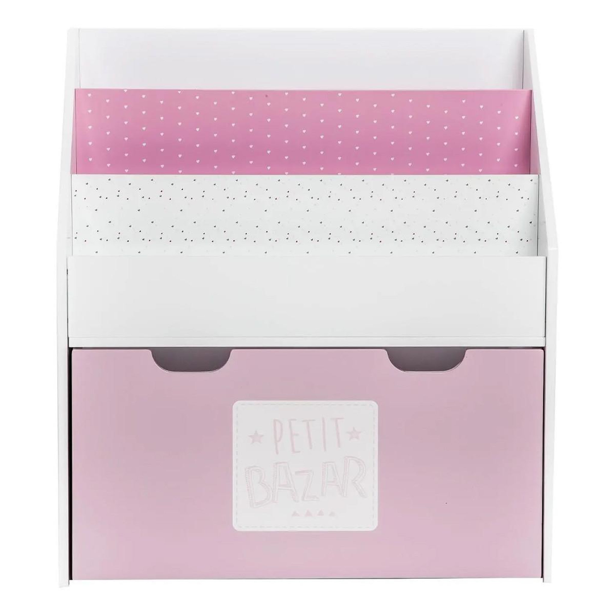 Voir la diapositive 2 : Atmosphera Kids Bibliothèque enfant  girl  70cm rose