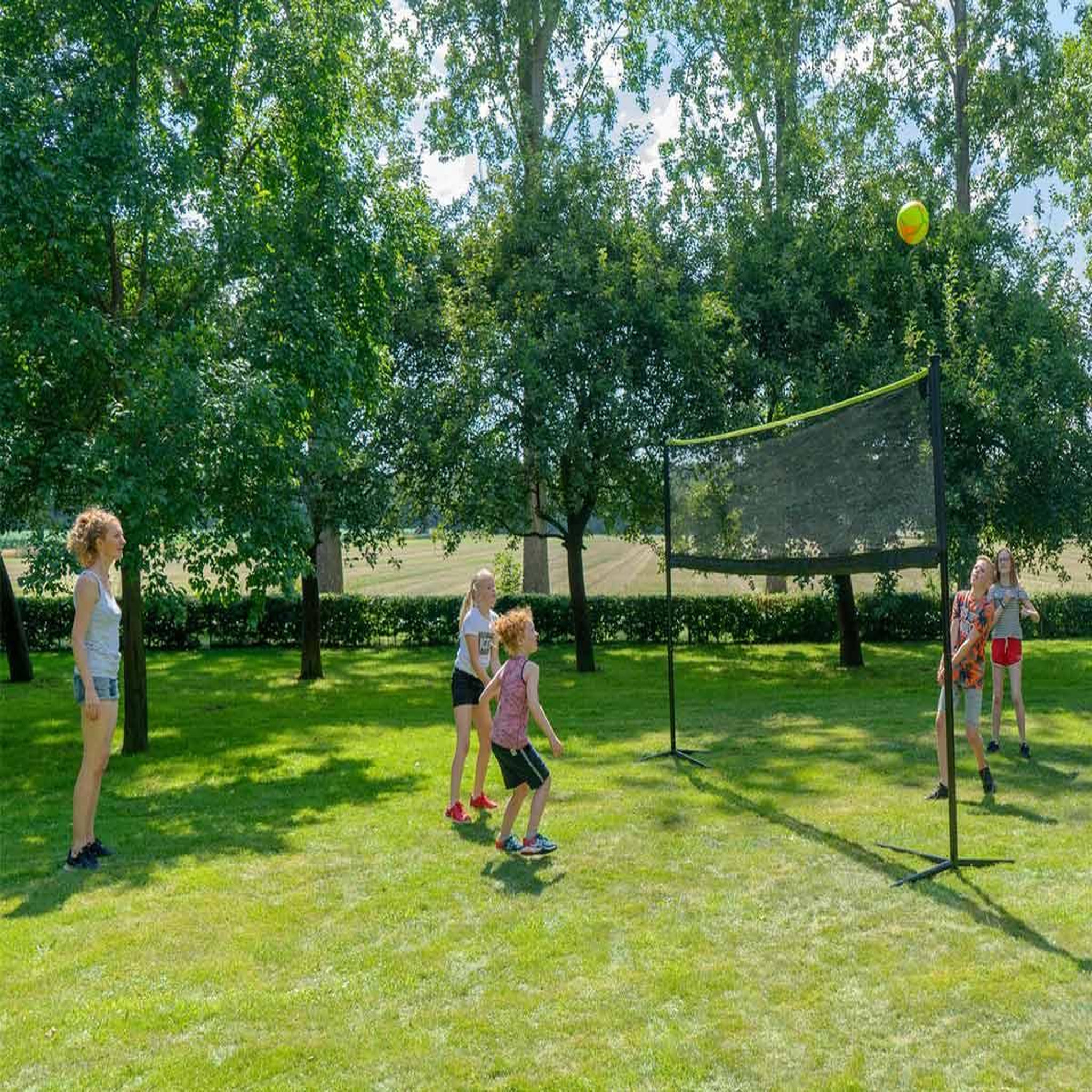 Voir la diapositive 5 : EXIT TOYS Filet de sport réglable 2,43 x 5,00 m - exit toys