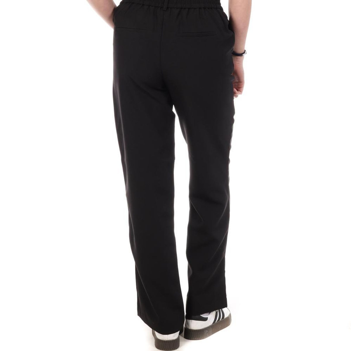 Vero Moda Pantalon Straight Noir Femme Vero Moda Barba