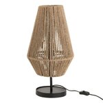 Paris Prix Lampe à Poser en Jute  Dollie  51cm Naturel