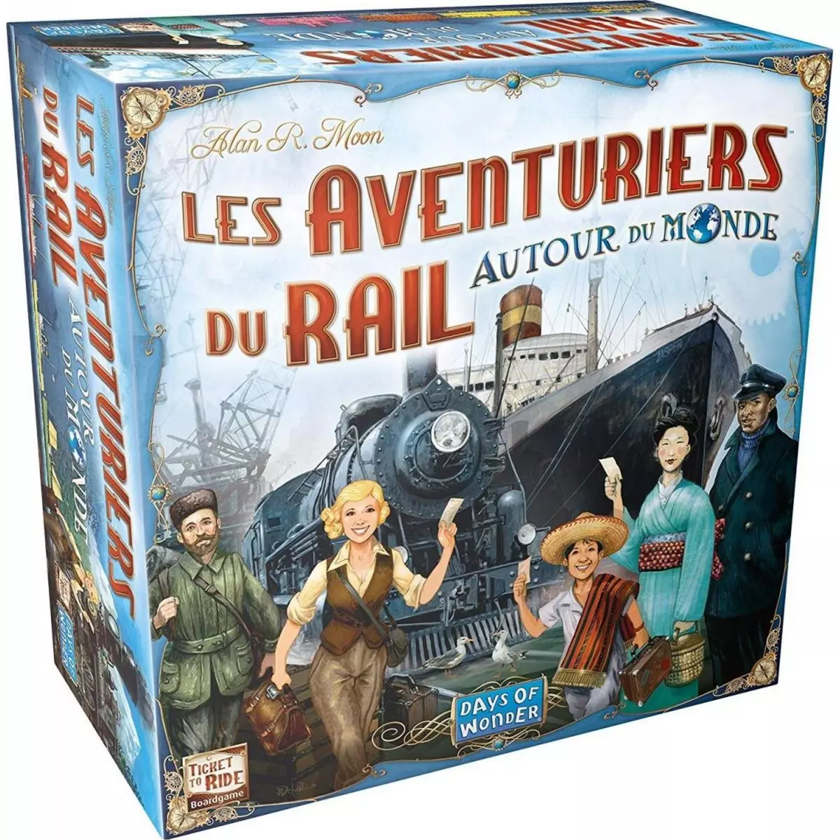 Asmodee Les Aventuriers du Rail Autour Du Monde