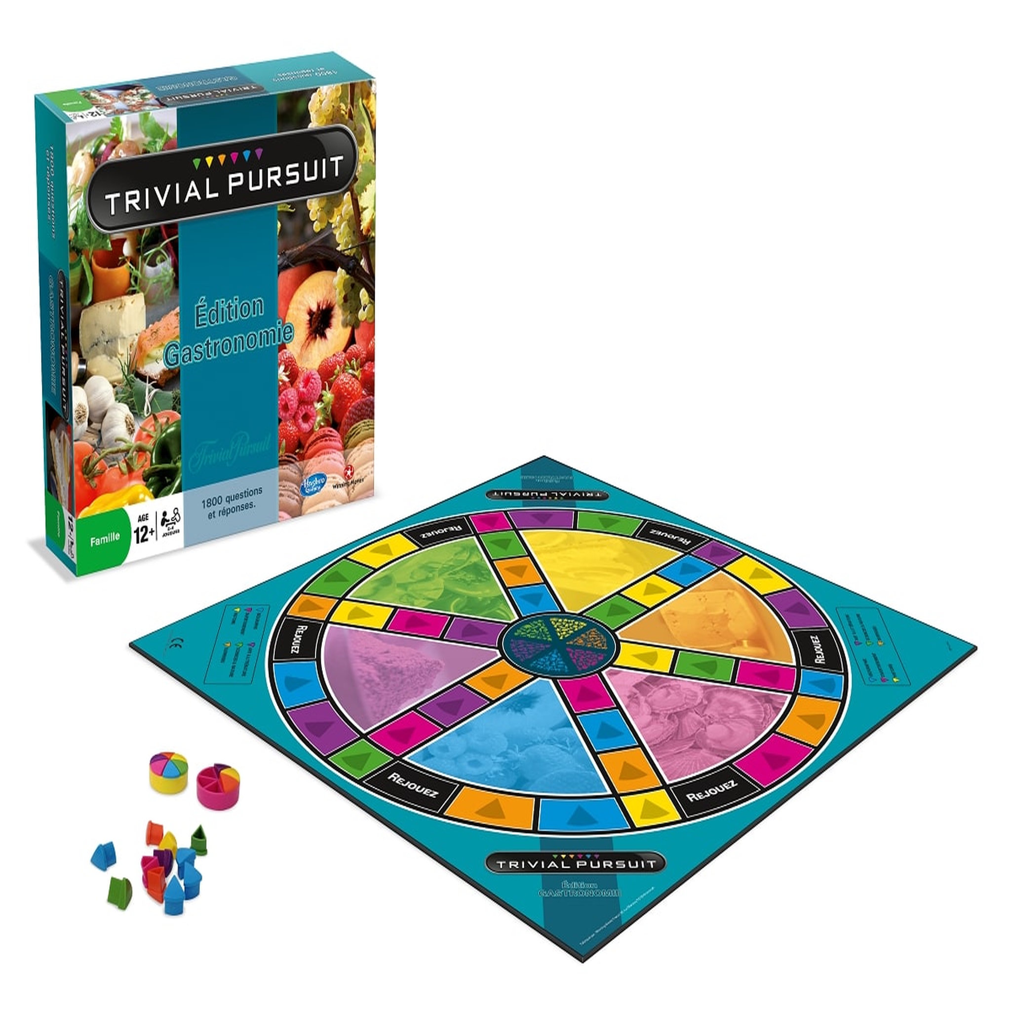 Voir la diapositive 2 :  WINNING MOVES Jeu Trivial Pursuit Gastronomie 
