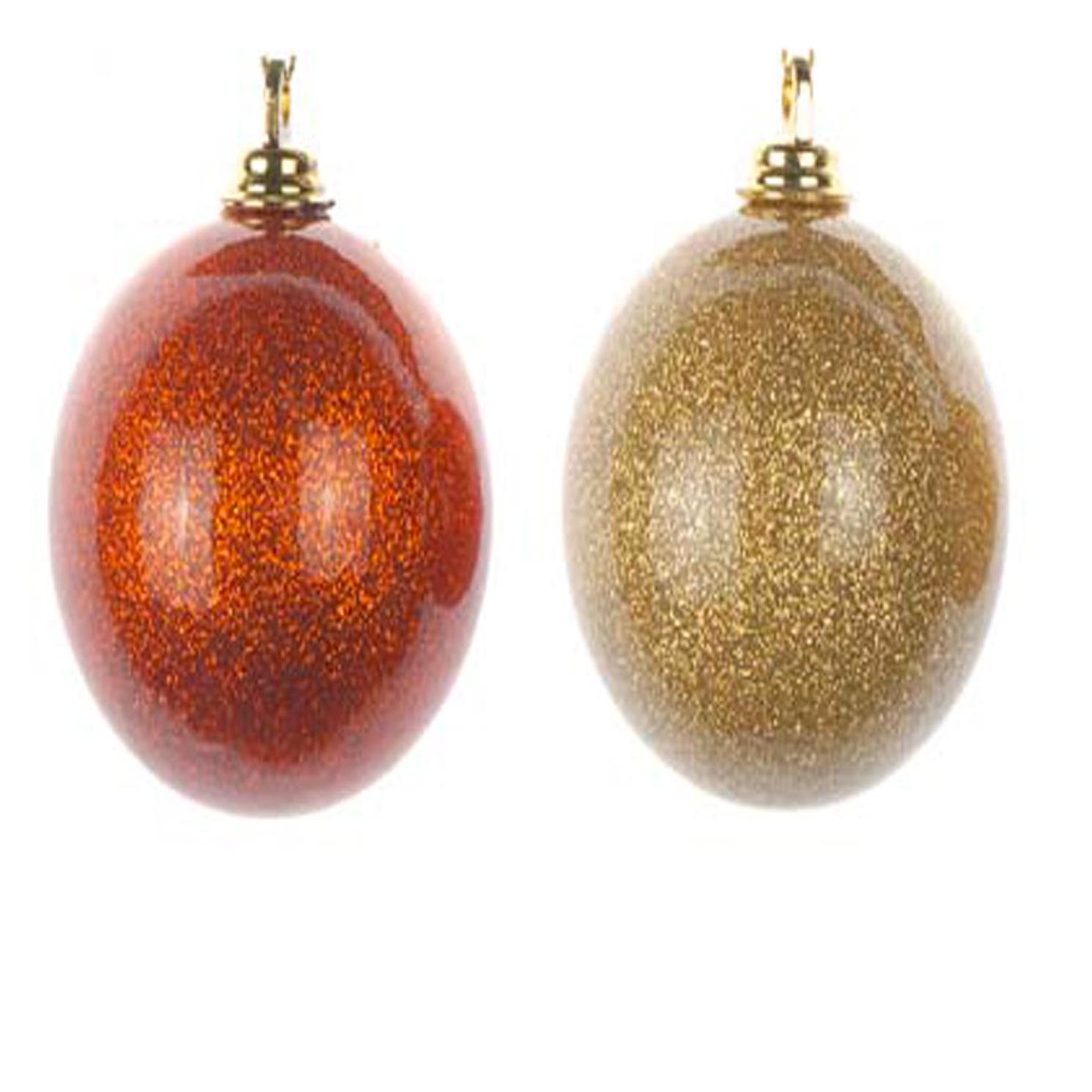 Eden Boule de noël – tons dorés – 6 cm