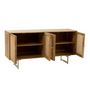 Voir la diapositive 4 : Paris Prix Buffet en Bois 4 Portes  Weaving  170cm Naturel