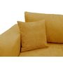 Voir la diapositive 5 : BEST MOBILIER Nicole - canapé droit 4 places convertible avec coffre en tissu