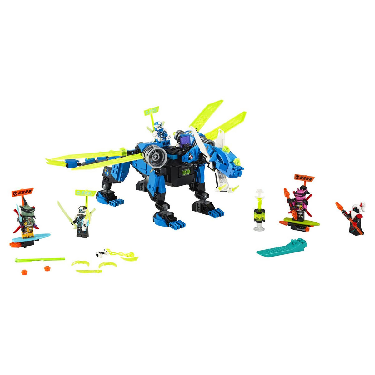 LEGO Ninjago 71711- Le Cyber Dragon de Jay