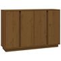 Voir la diapositive 2 : VIDAXL Buffet Marron miel 120x35x80 cm Bois massif de pin