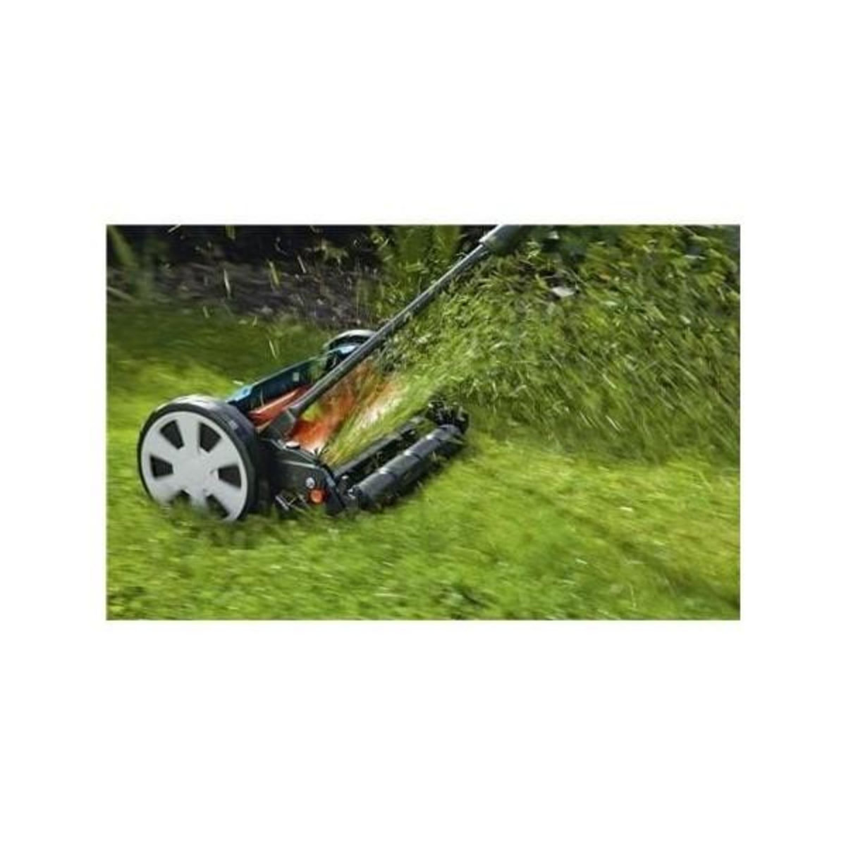 Gardena Tondeuse a Gazon GARDENA   hélicoidale 400 Classic– Surface tonte max 200m² – Hauteur de coupe 12 a 42mm – Largeur de coupe 40cm