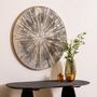 Voir la diapositive 4 : ATMOSPHERA Décoration Murale  Izzie  80cm Gris