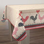 Voir la diapositive 1 : Kaliss Nappe rectangulaire antitache 150x240 cm Coq