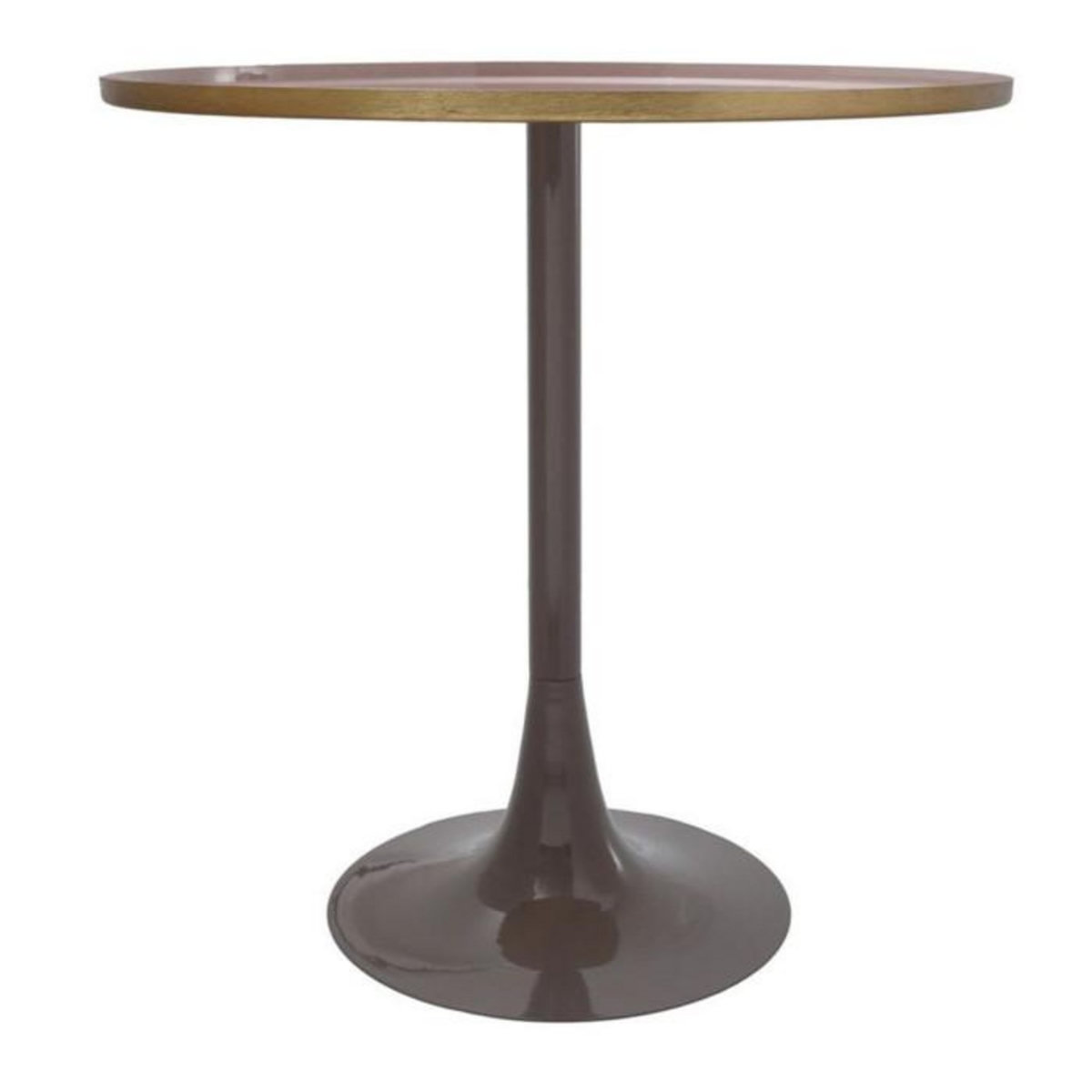 Paris Prix Table d'Appoint Design  Tami  51cm Vieux Rose & Gris