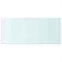 Voir la diapositive 2 : VIDAXL Panneau pour etagere Verre transparent 50 x 25 cm