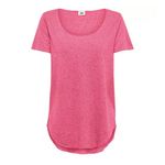 JACQUELINE DE YONG T Shirt  Foncé Femme JDY  inette. Coloris disponibles : Rose