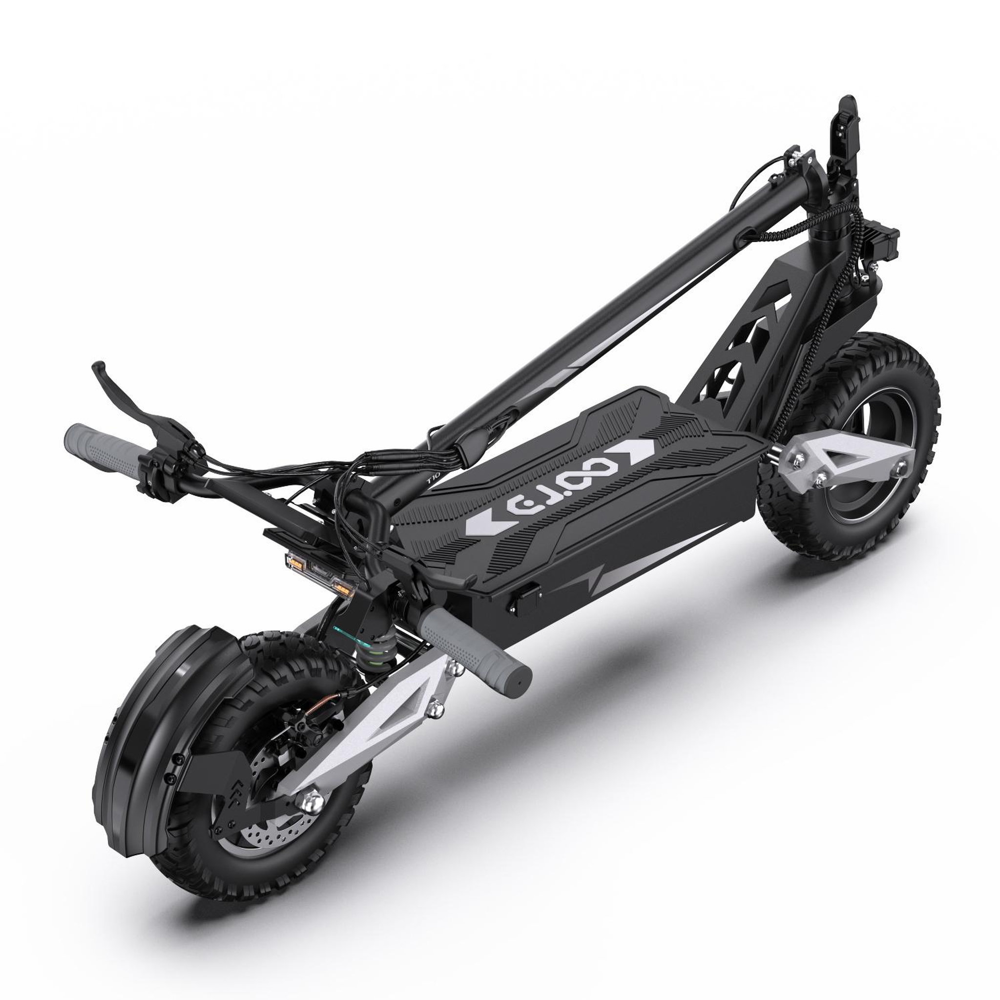 Voir la diapositive 3 : OOTD Trottinette électrique pliable OOTD T10, 500 W, 48 V, 13 Ah, noire