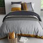 Voir la diapositive 4 : ATELIER DU COTON Housse de couette 260x240 ELKA + 2 taies coton 57 fils