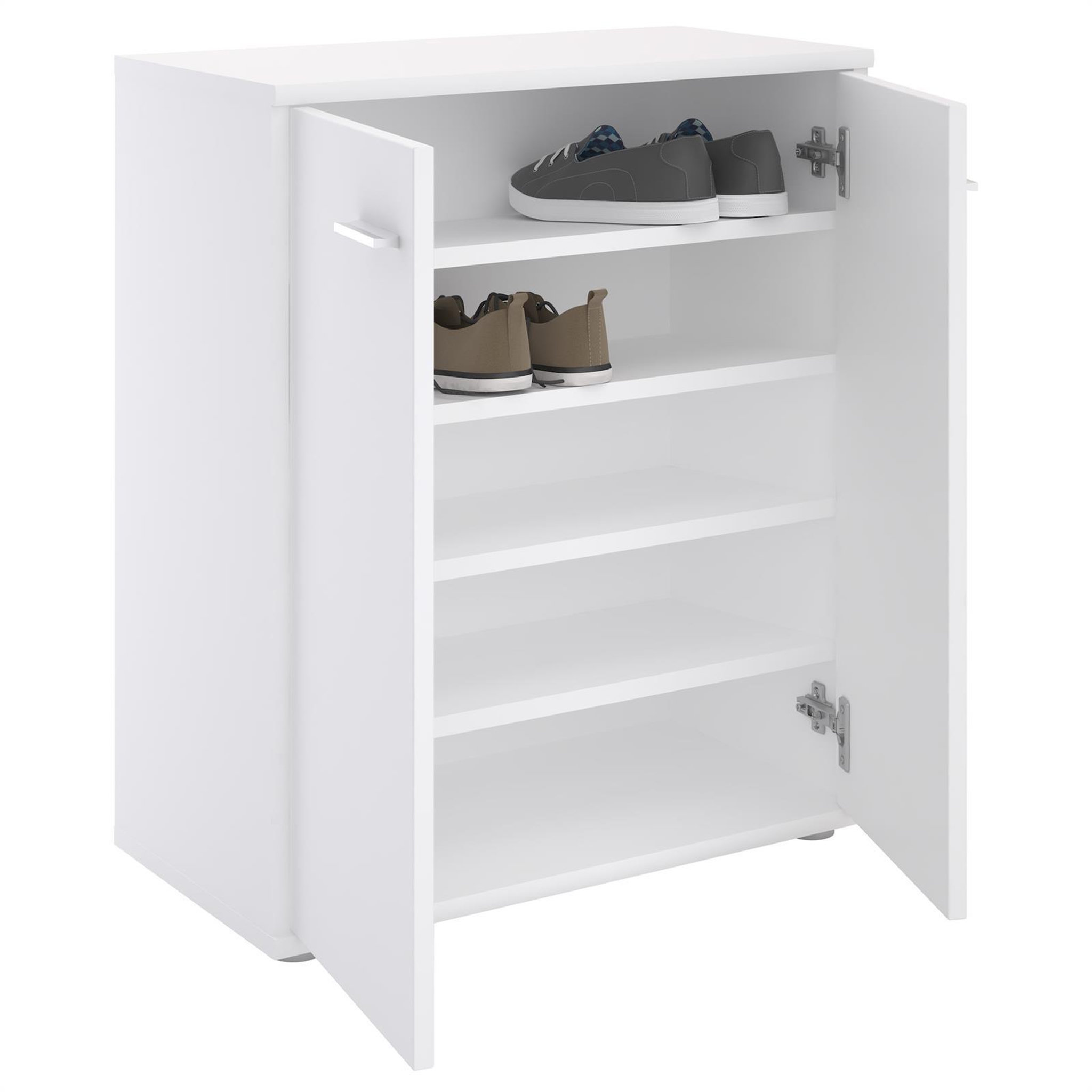 Voir la diapositive 1 : IDIMEX Meuble à chaussures OLYMPE, en mélaminé